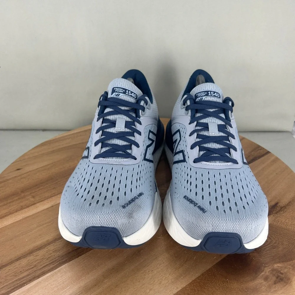 New Balance 1540v4 Fresh Foam X Mens Grey Navy Running Shoes M1540GR4 Size 10.5
